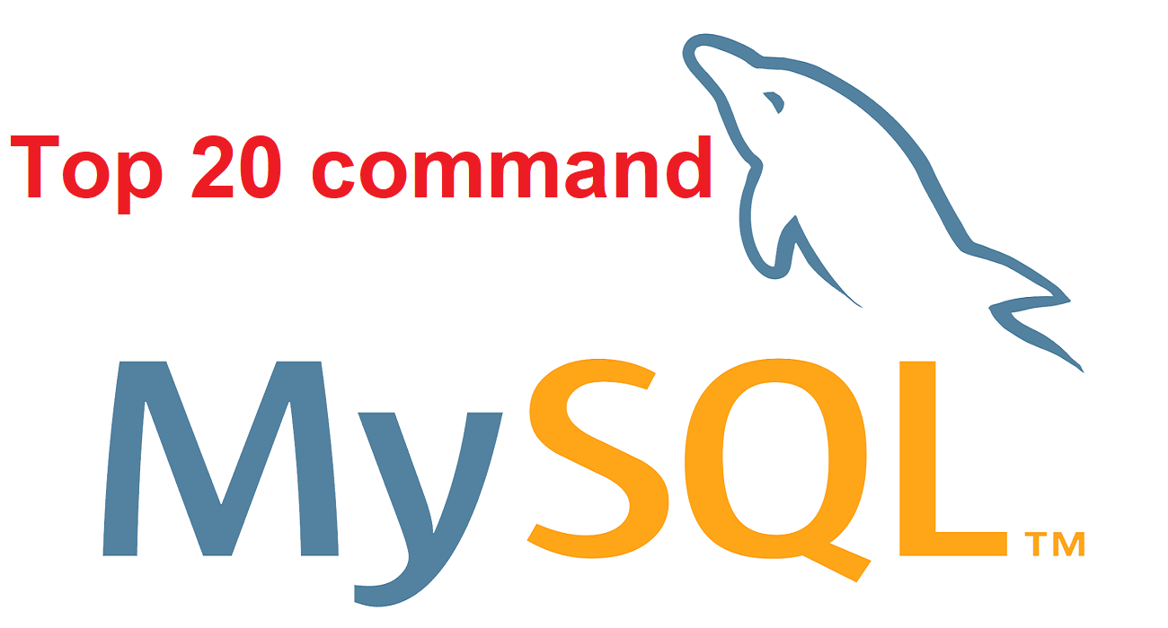 MYSQL Basic 20 command for Web development by ocec